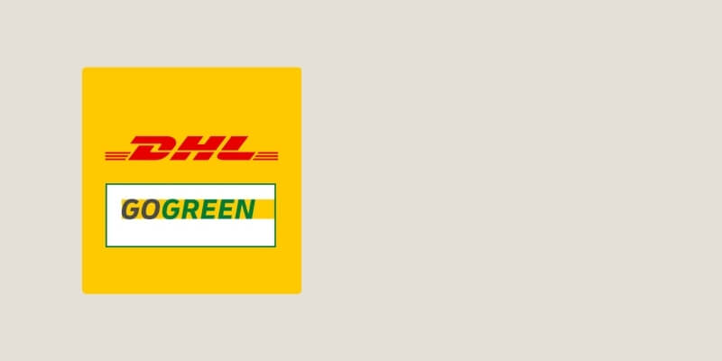 DHL Go Green Versandart