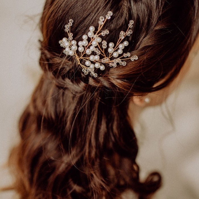 Haarnadeln gold für Boho Vintage Wedding Hochzeit Haarnadeln gold für Boho Vintage Wedding Hochzeit
